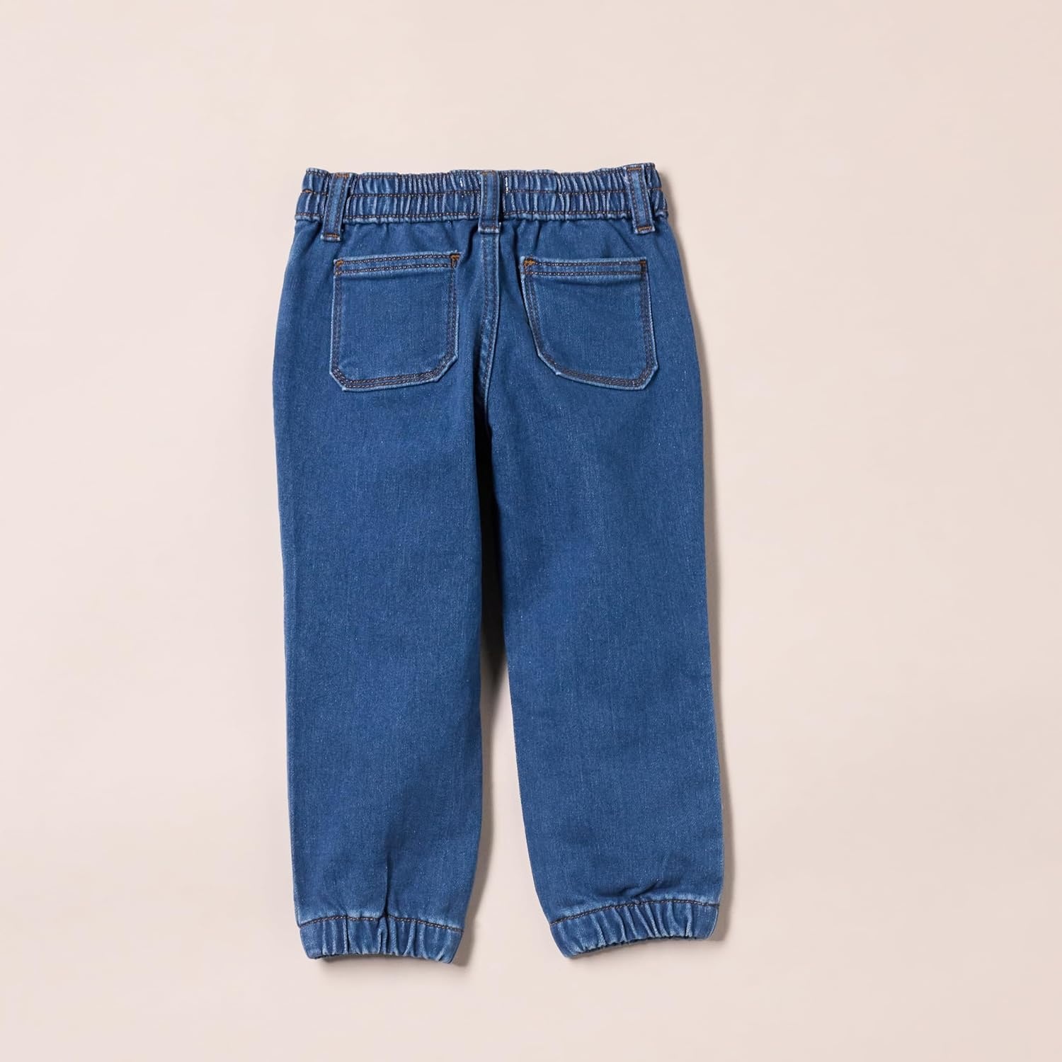 image:imageAmazon Essentials Boys and Toddlers PullOn Jean Joggers PantsMedium Indigo