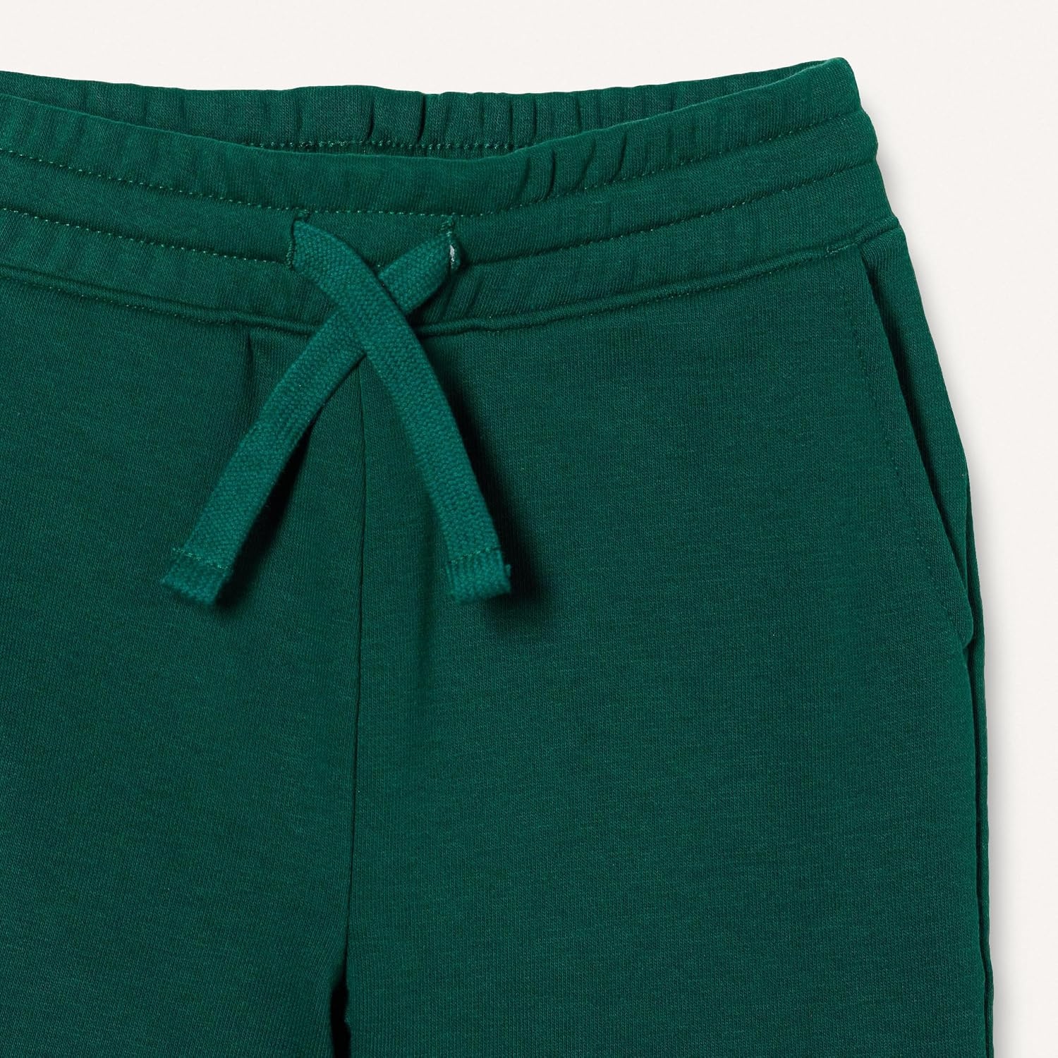 image:imageAmazon Essentials Boys and Toddlers Relaxed Fit Short Sleeve Sweatshirt and Shorts Set Pack of 2Dark Green Alphabet