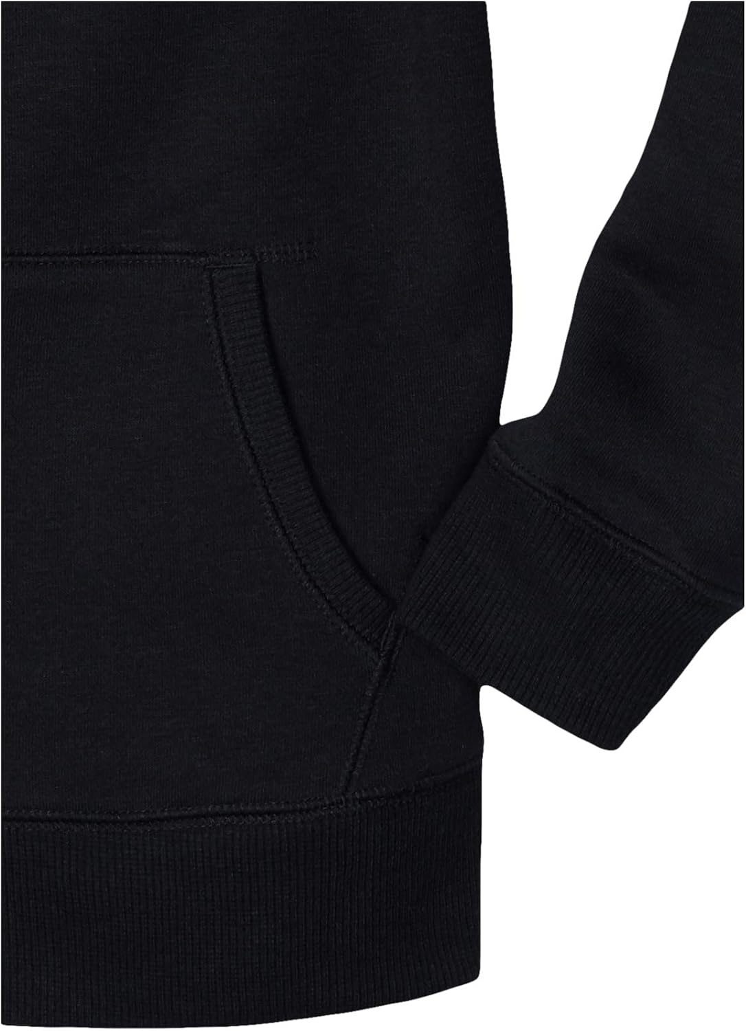 image:imageAmazon Essentials Boys and Toddlers Soft Fleece ZipUp Hoodie SweatshirtBlack
