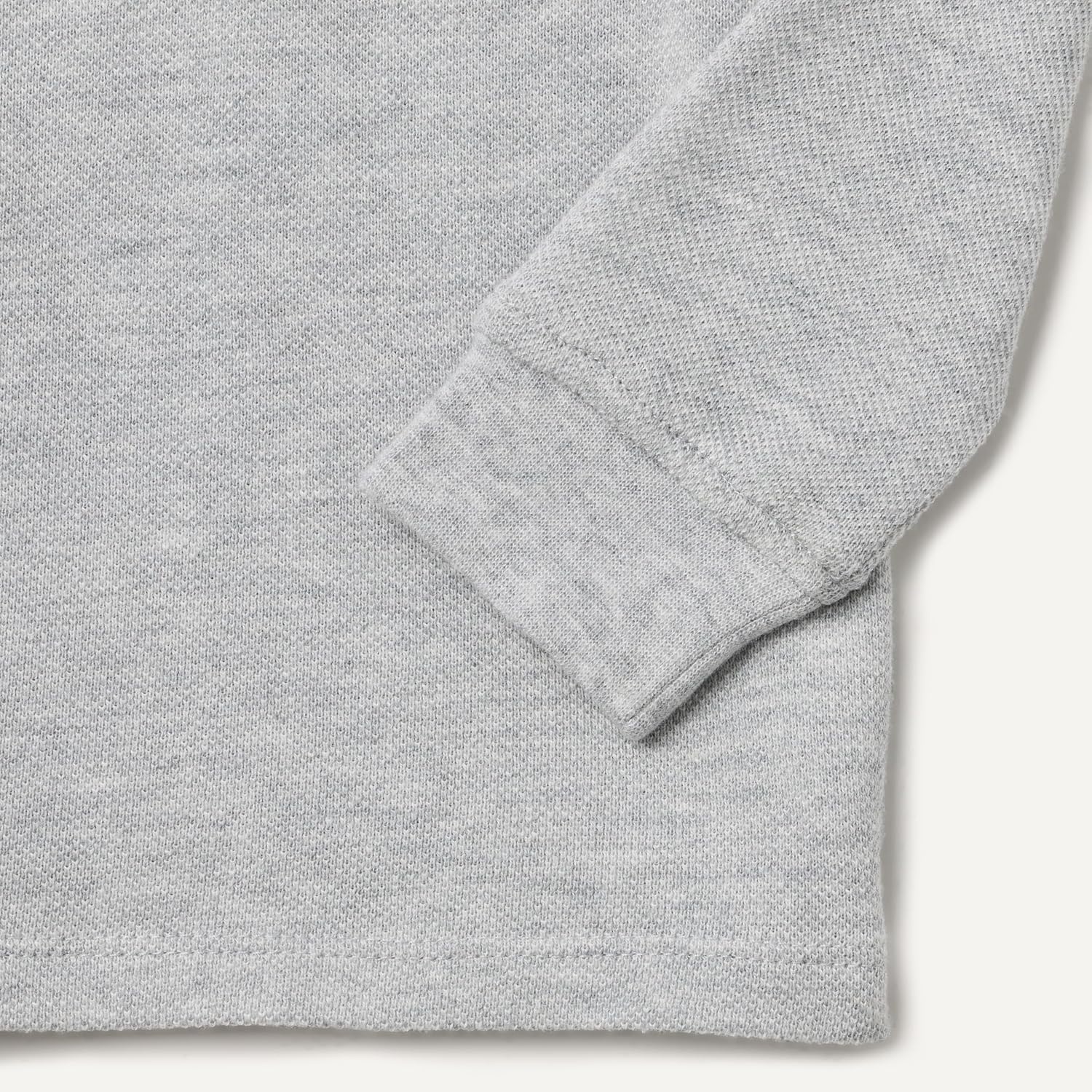 image:imageAmazon Essentials Boys and Toddlers Uniform Long Sleeve Pique Polo Shirt for School UniformLight Grey Heather