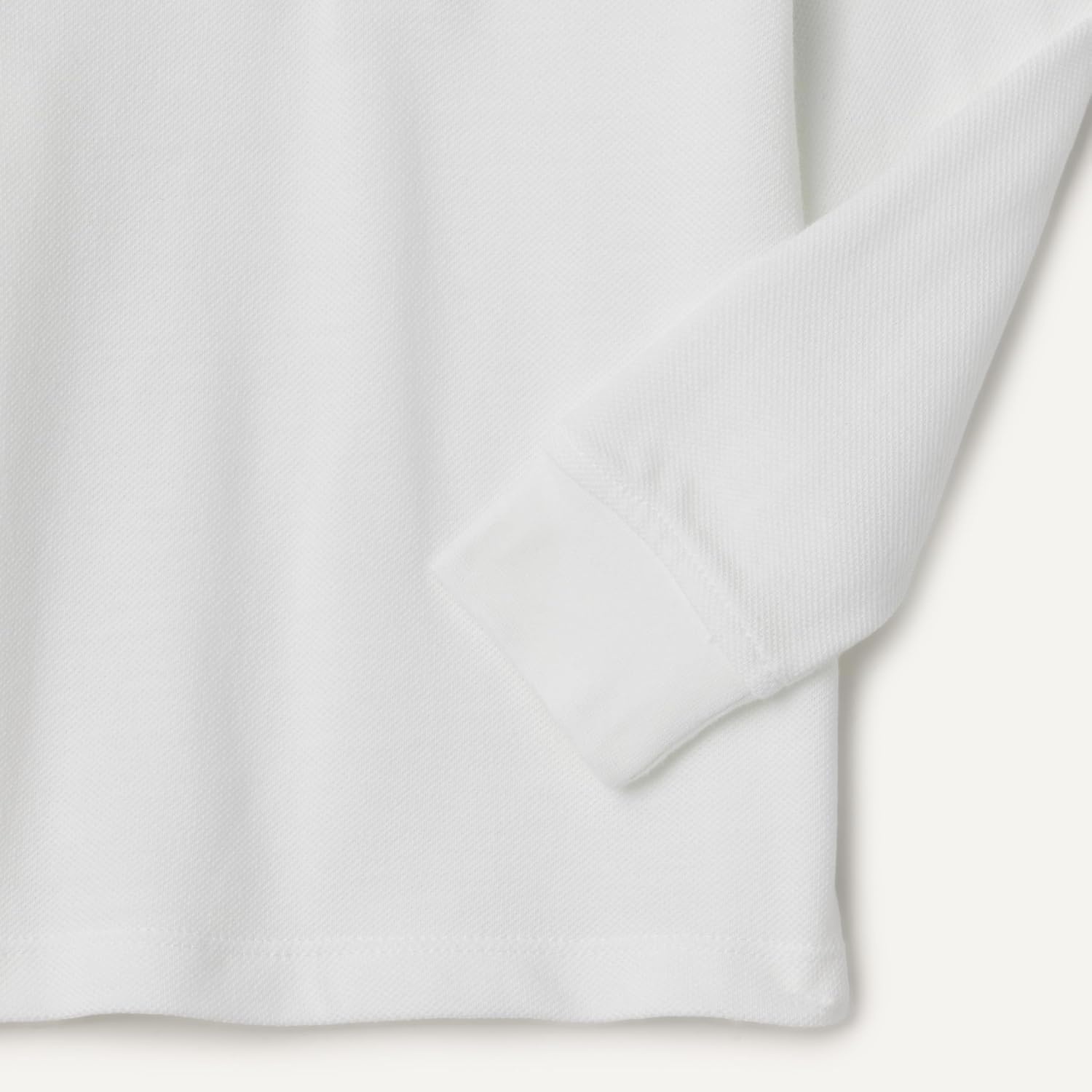image:imageAmazon Essentials Boys and Toddlers Uniform Long Sleeve Pique Polo Shirt for School UniformWhite