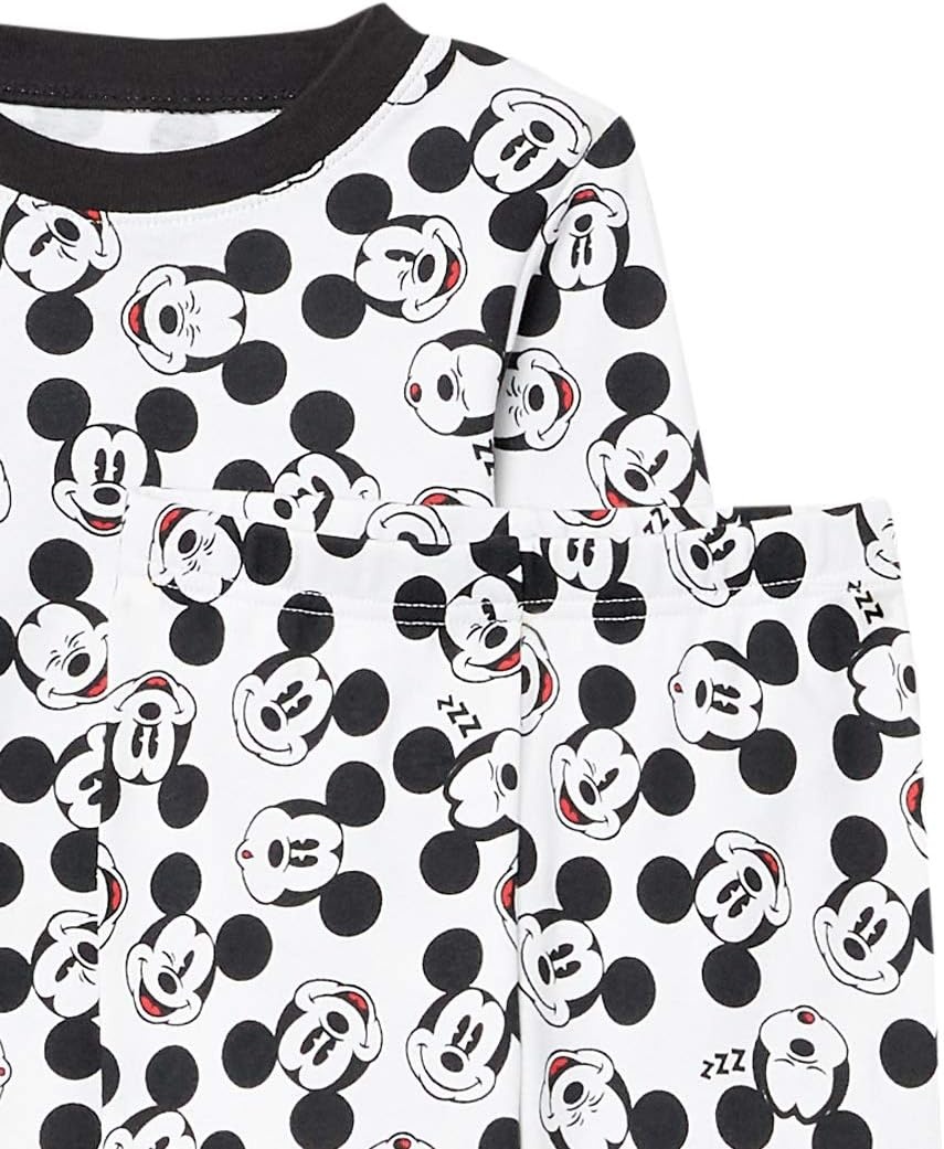 image:imageAmazon Essentials Disney Marvel Star Wars Boys and Toddlers SnugFit Cotton Pajama Sleepwear SetsMickey Vibes