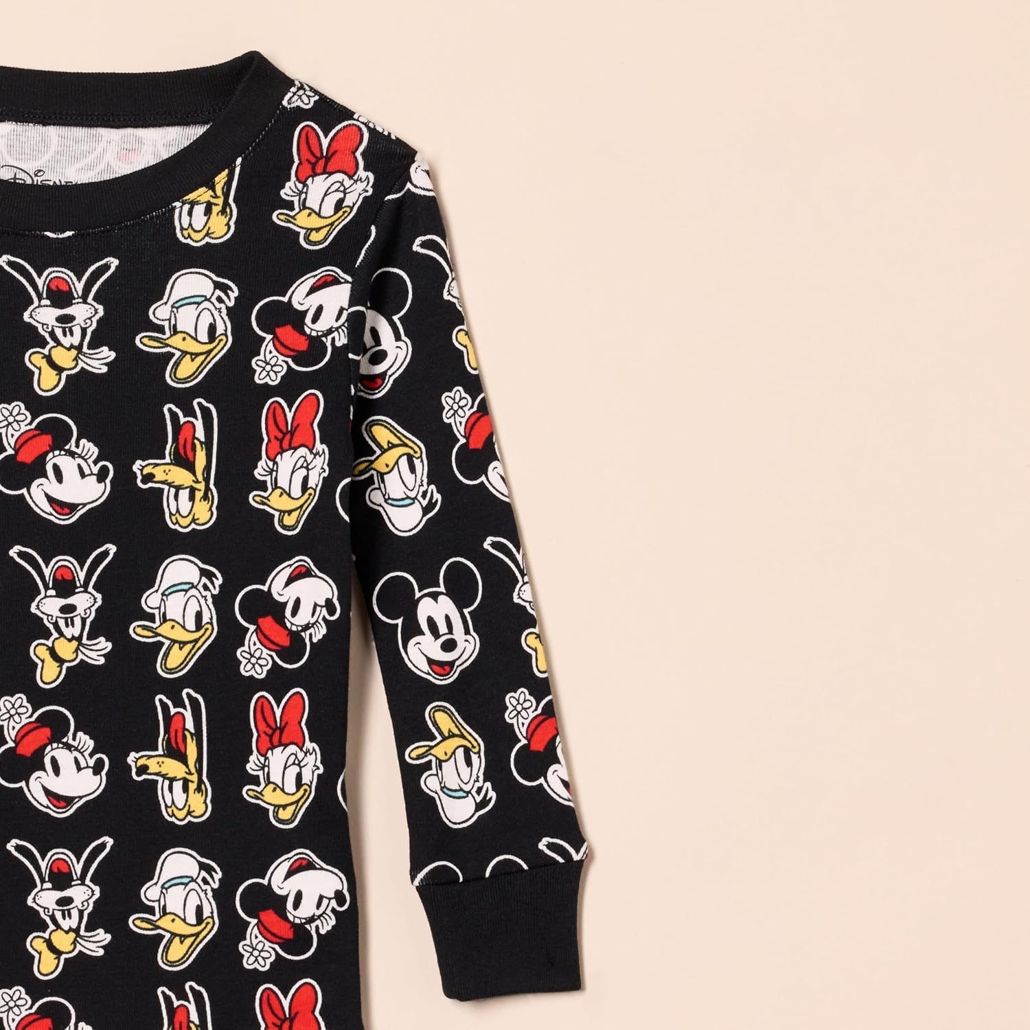 image:imageAmazon Essentials Disney Marvel Star Wars Boys and Toddlers SnugFit Cotton Pajama Sleepwear SetsMickey and Friends