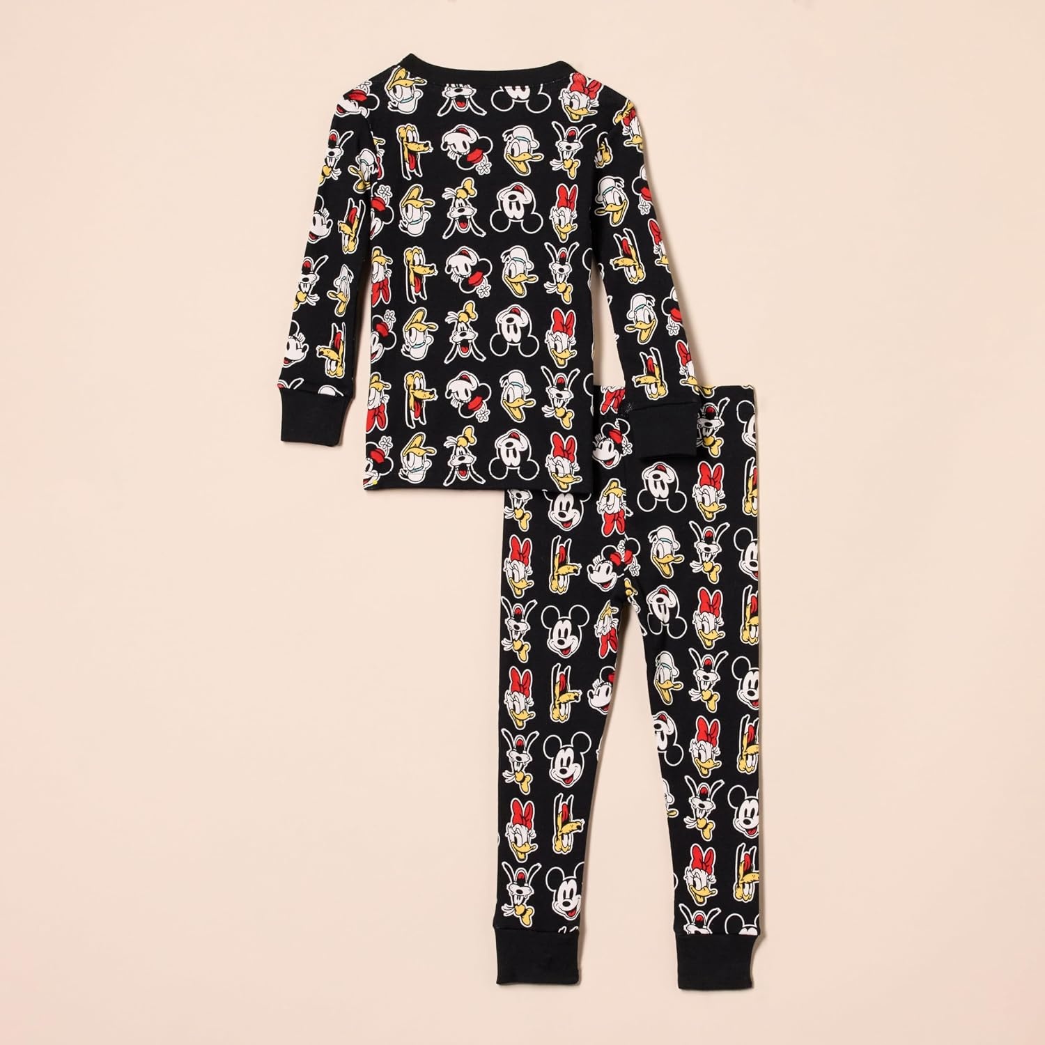 image:imageAmazon Essentials Disney Marvel Star Wars Boys and Toddlers SnugFit Cotton Pajama Sleepwear SetsMickey and Friends