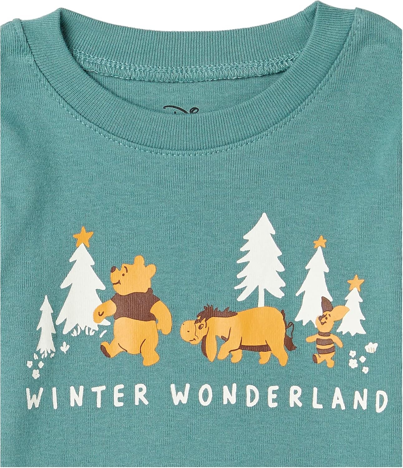 image:imageAmazon Essentials Disney Marvel Star Wars Boys and Toddlers SnugFit Cotton Pajama Sleepwear SetsPooh Holiday Forest Kids