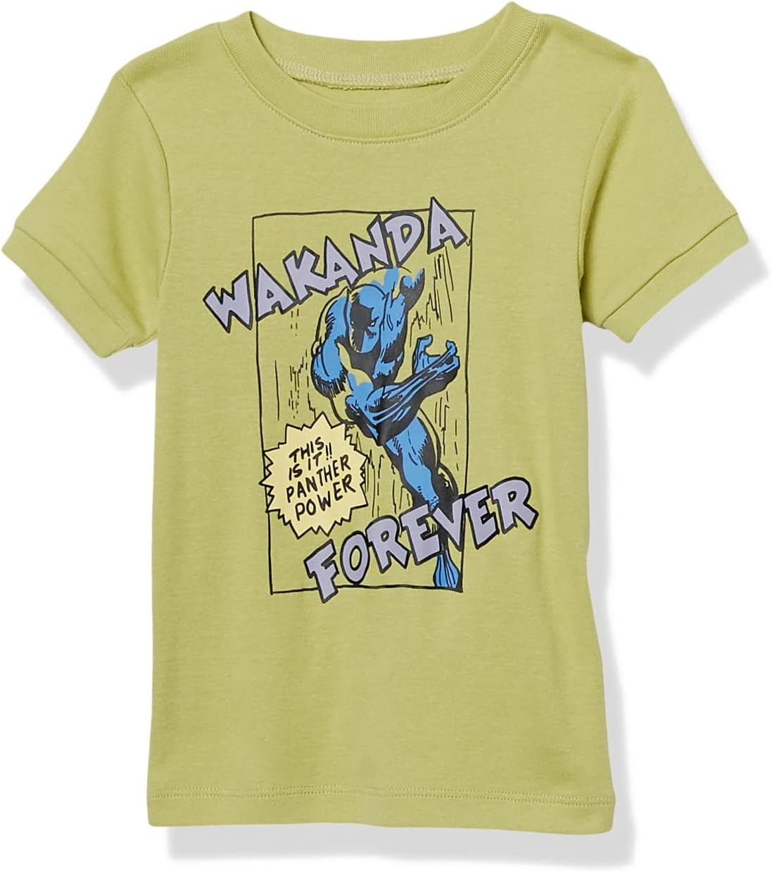 image:imageAmazon Essentials Disney Marvel Star Wars Boys and Toddlers SnugFit Cotton Pajamas Sleepwear Sets for ToddlerMarvel Black Panther