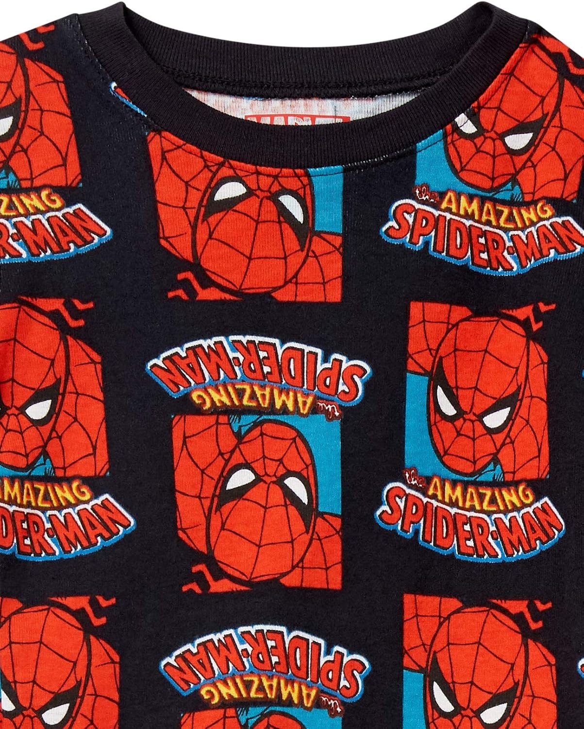 image:imageAmazon Essentials Disney Marvel Star Wars Boys and Toddlers SnugFit Cotton Pajamas Sleepwear Sets for ToddlerMarvel Spider Man