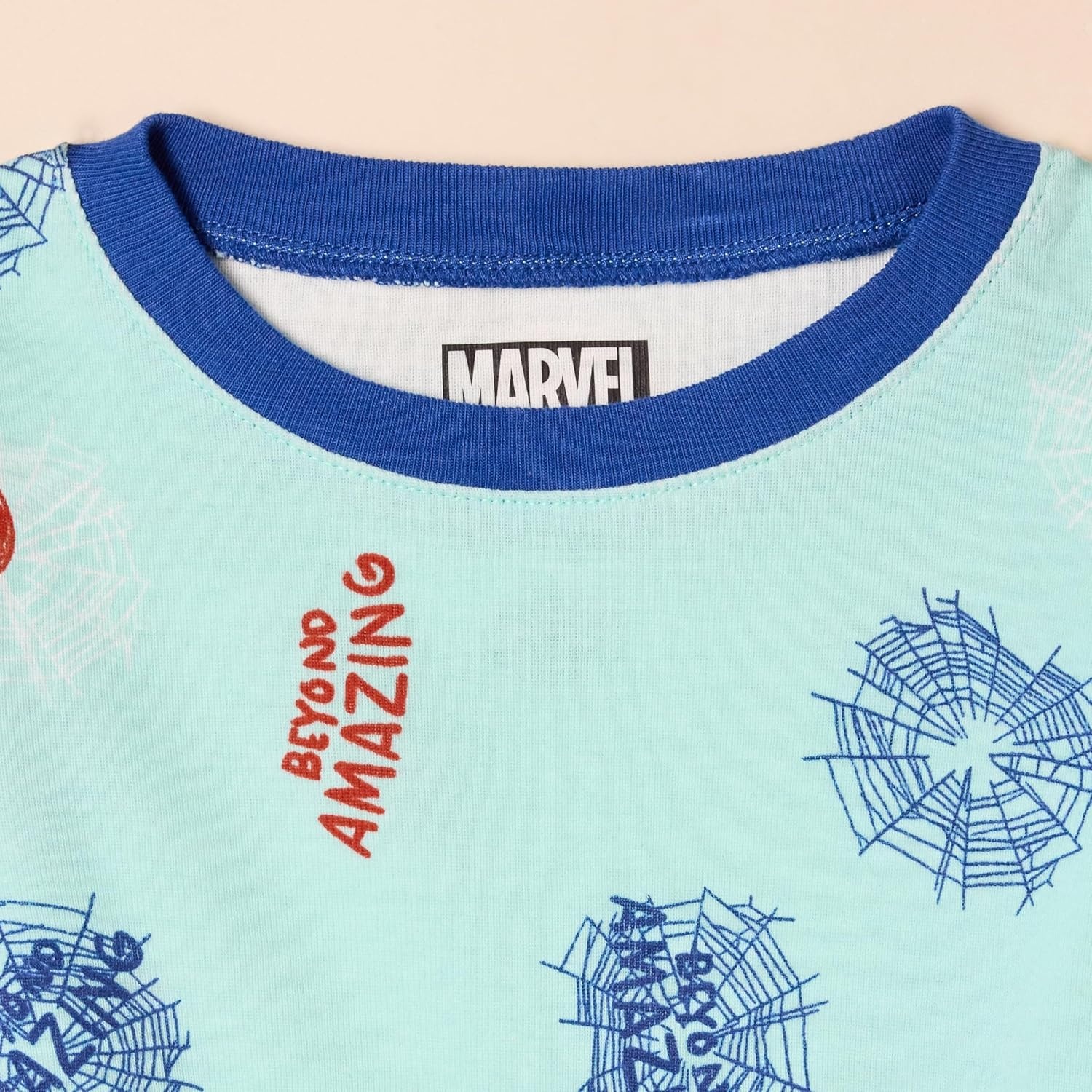 image:imageAmazon Essentials Disney Marvel Star Wars Boys and Toddlers SnugFit Cotton Pajamas Sleepwear Sets for ToddlerMarvel Spiderman Print