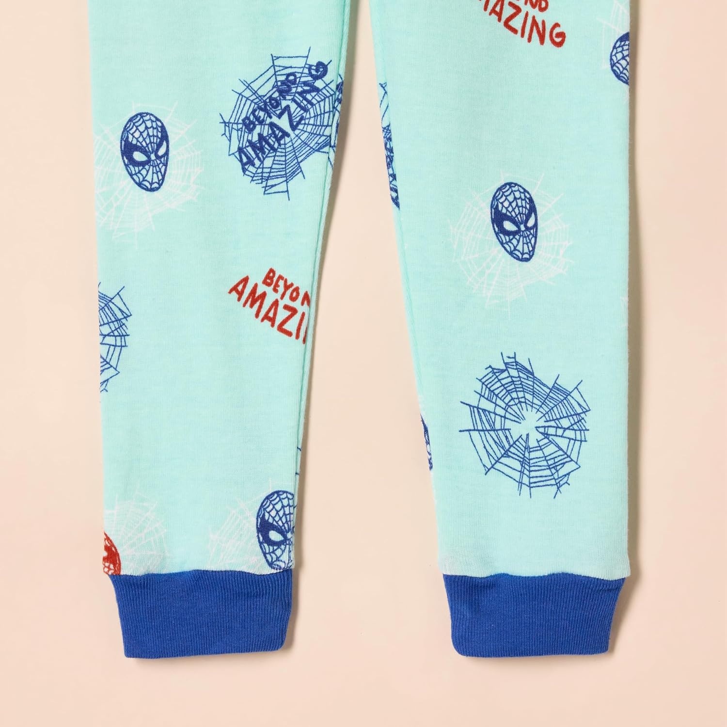 image:imageAmazon Essentials Disney Marvel Star Wars Boys and Toddlers SnugFit Cotton Pajamas Sleepwear Sets for ToddlerMarvel Spiderman Print