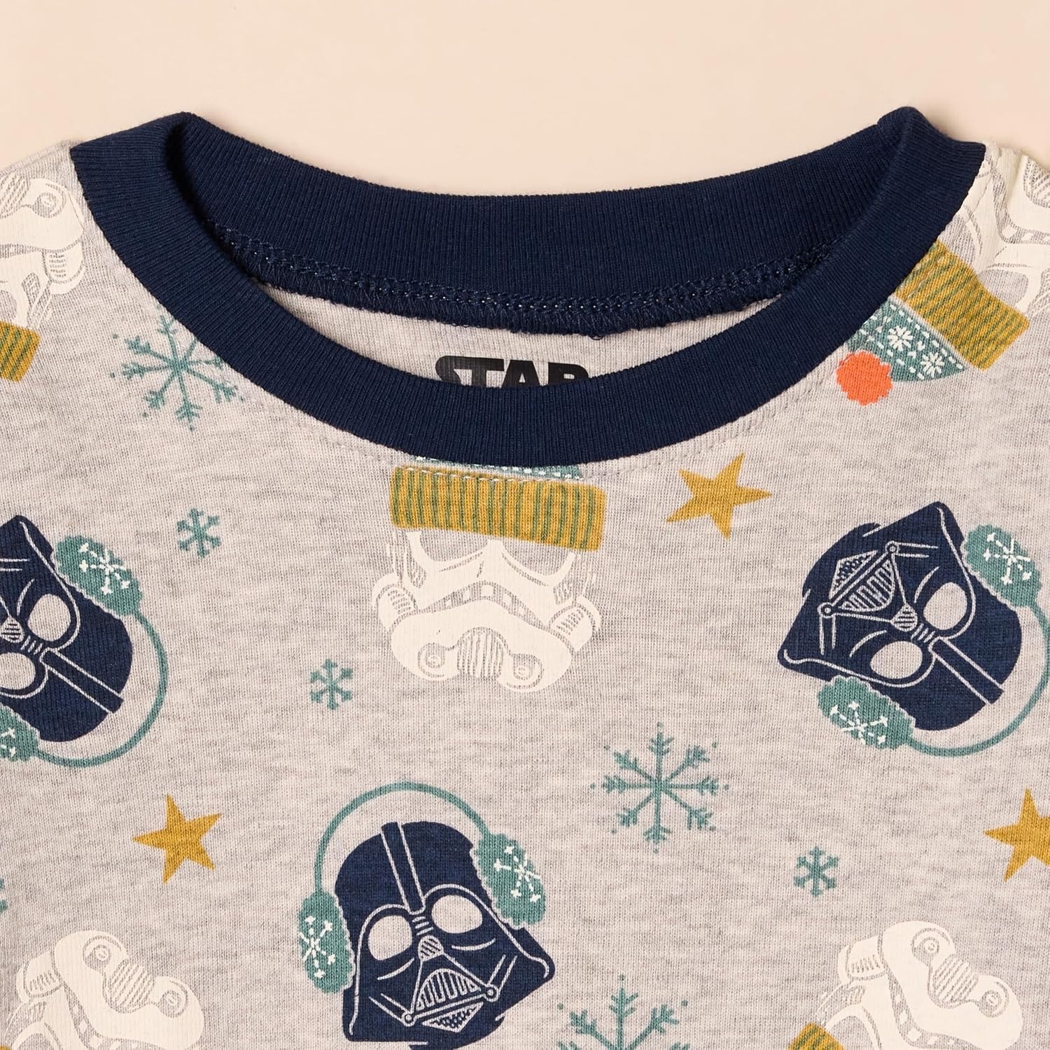 image:imageAmazon Essentials Disney Marvel Star Wars Unisex Kids SnugFit Cotton PajamasMulticolor