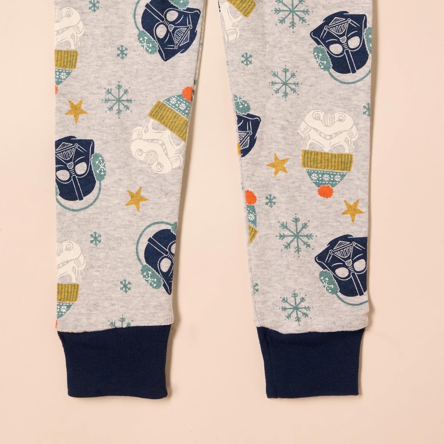 image:imageAmazon Essentials Disney Marvel Star Wars Unisex Kids SnugFit Cotton PajamasMulticolor