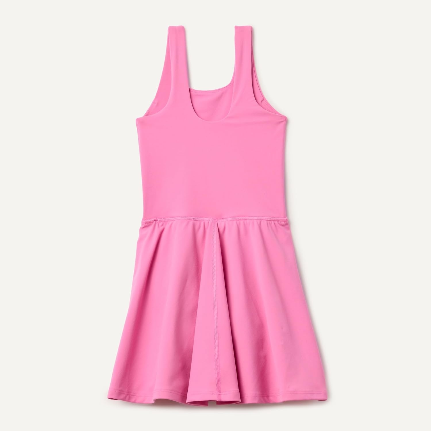 image:imageAmazon Essentials Girls Active FormFlex Buttery Soft Tank Tennis Dress with Builtin Bodysuit Bra amp ShortsPink