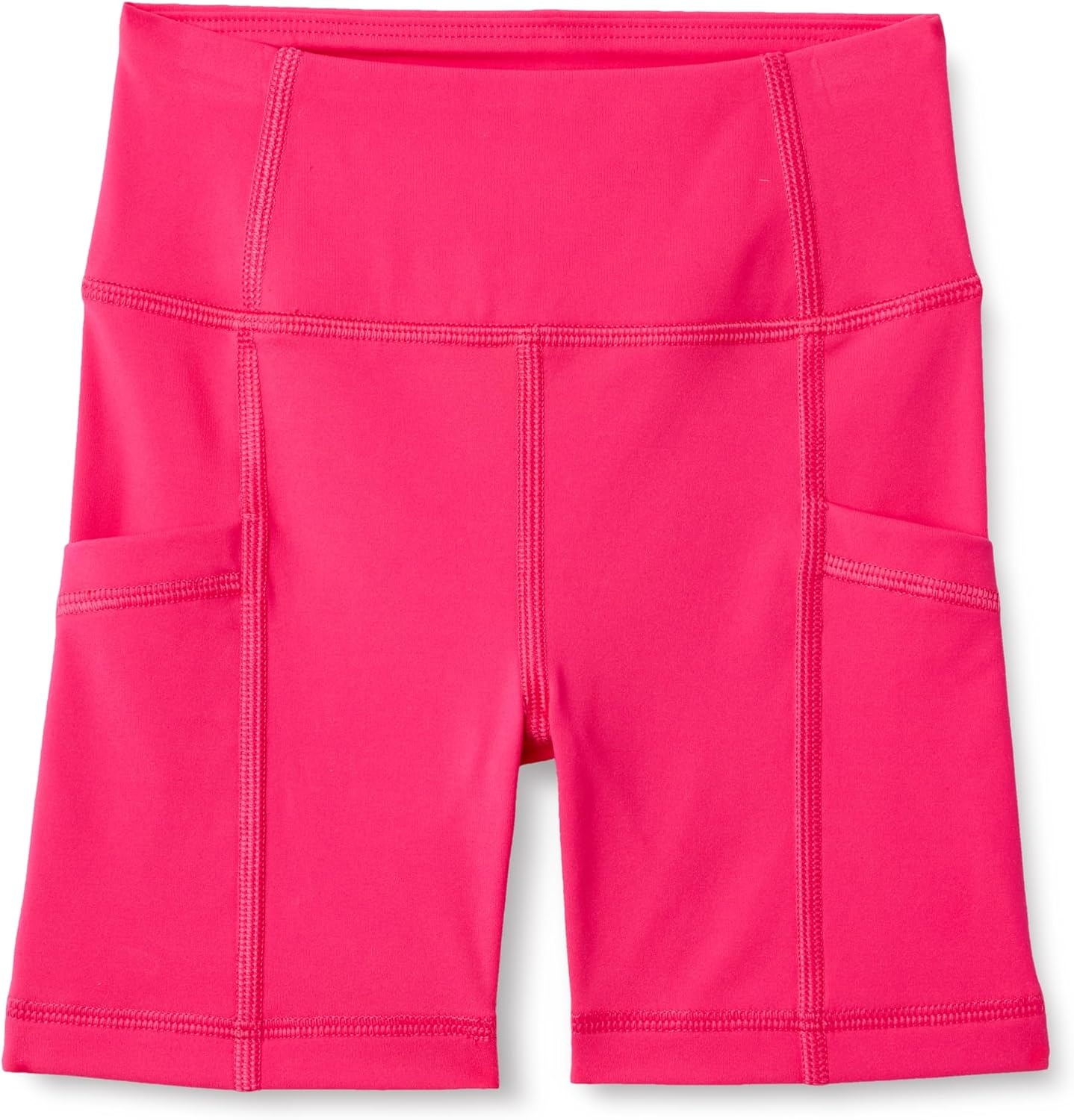 image:imageAmazon Essentials Girls Athletic Bike Shorts Dance Volleyball Bike ShortsHot Pink