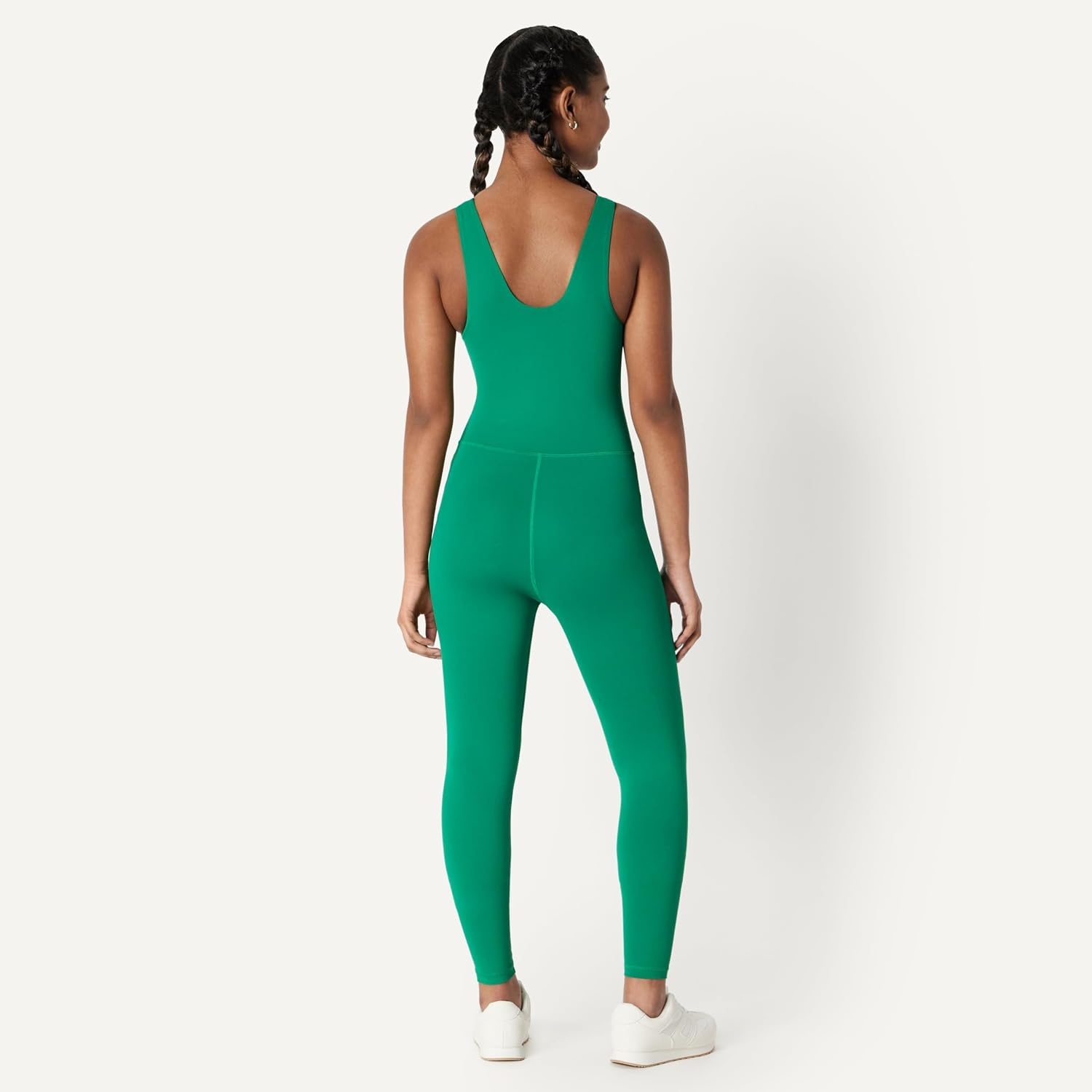 image:imageAmazon Essentials Girls Gymnastics Buttery Soft FormFlex Dance Tank Unitard BodysuitEmerald Green