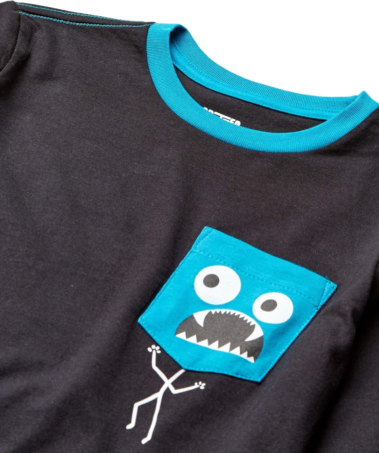 image:imageAmazon Essentials Toddler Boys LongSleeve Cotton TShirts Multipacks5pack Chompers