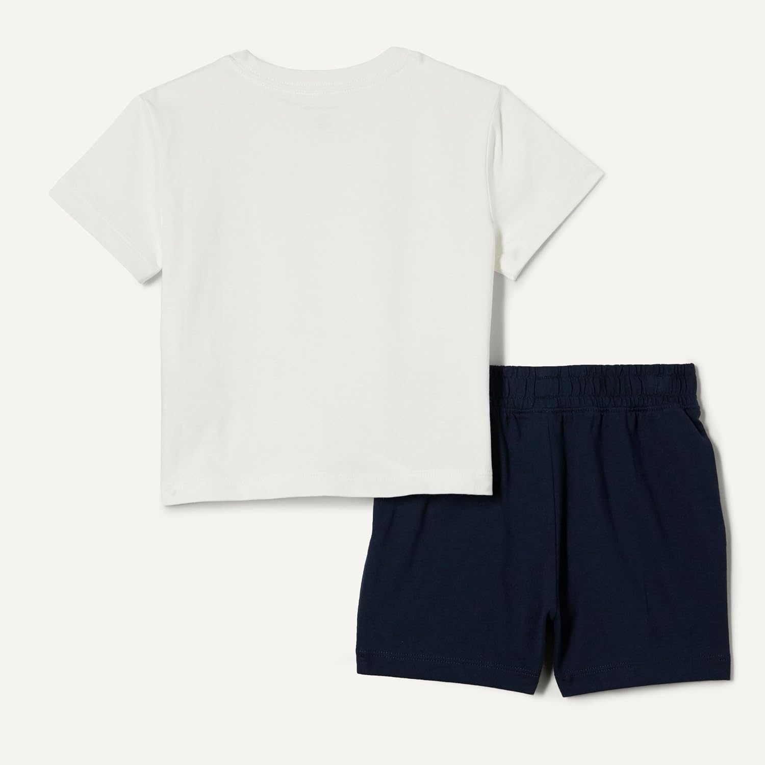 image:imageAmazon Essentials Toddler Boys Tshirt and shorts setNavyWhite