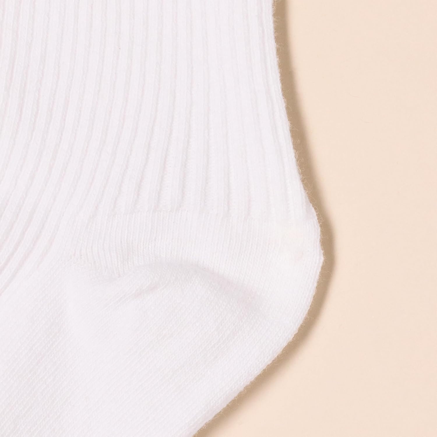 image:imageAmazon Essentials Unisex Kids Comfortable Casual Cotton Knee High SocksWhite