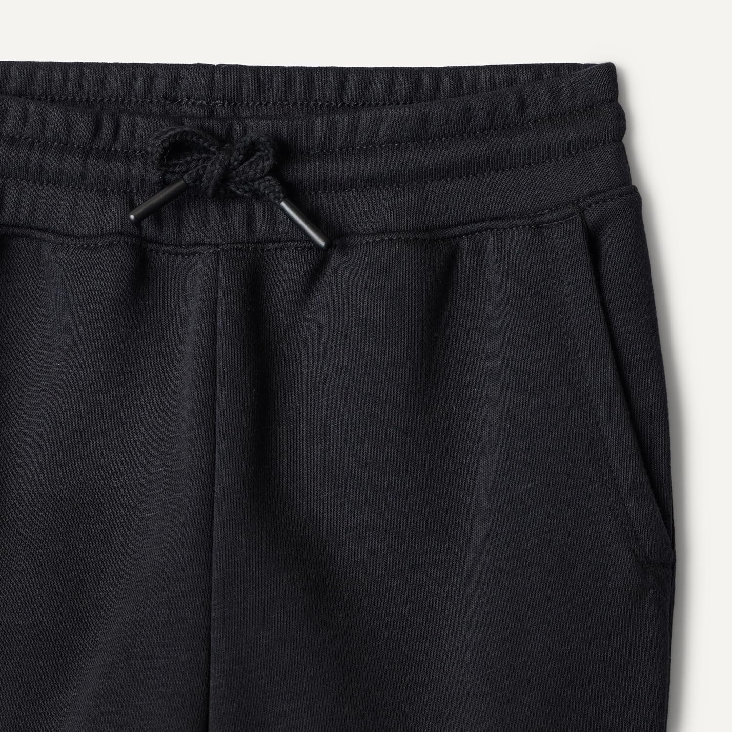 image:imageAmazon Essentials Unisex Kids Cotton JoggersBlack