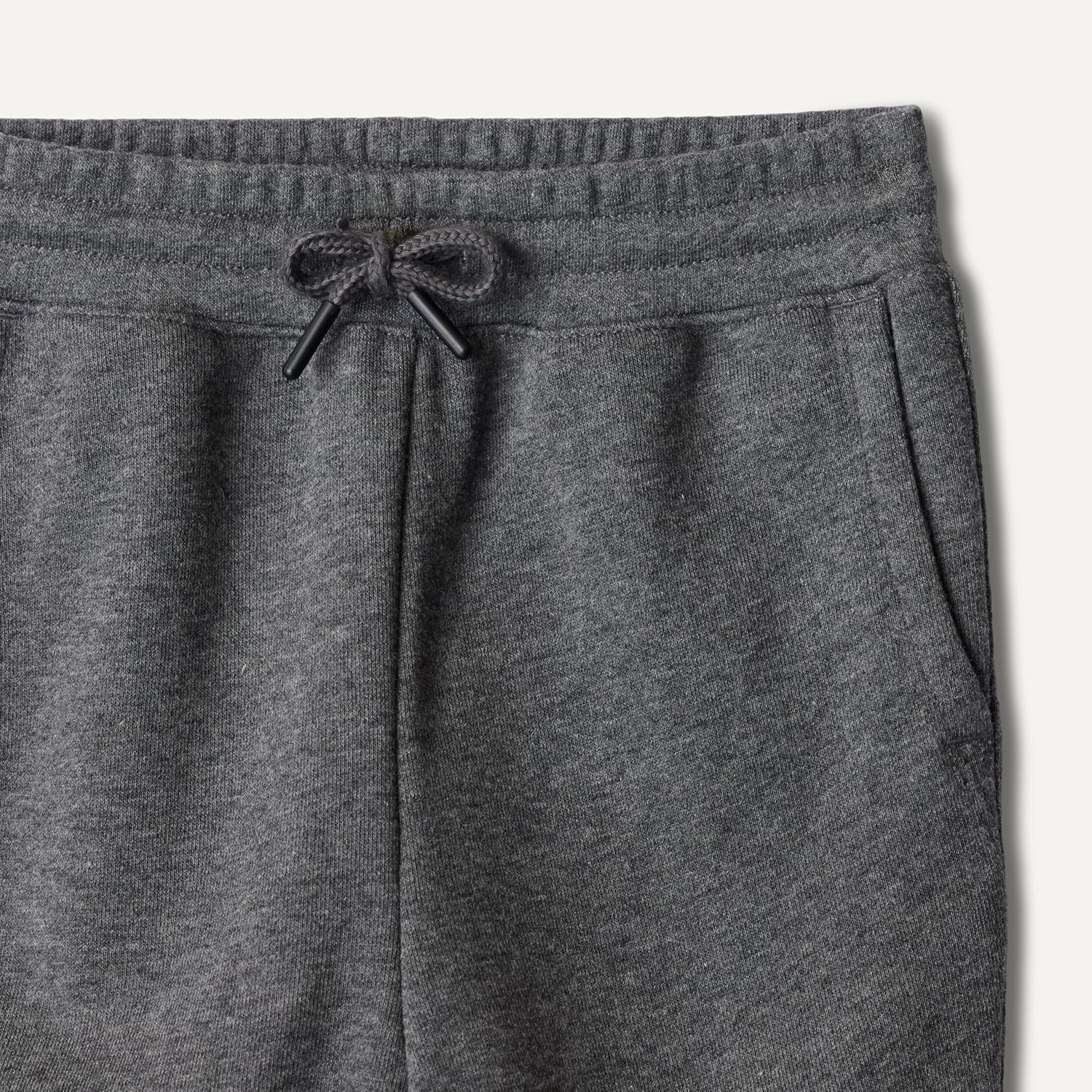 image:imageAmazon Essentials Unisex Kids Cotton JoggersCharcoal Heather