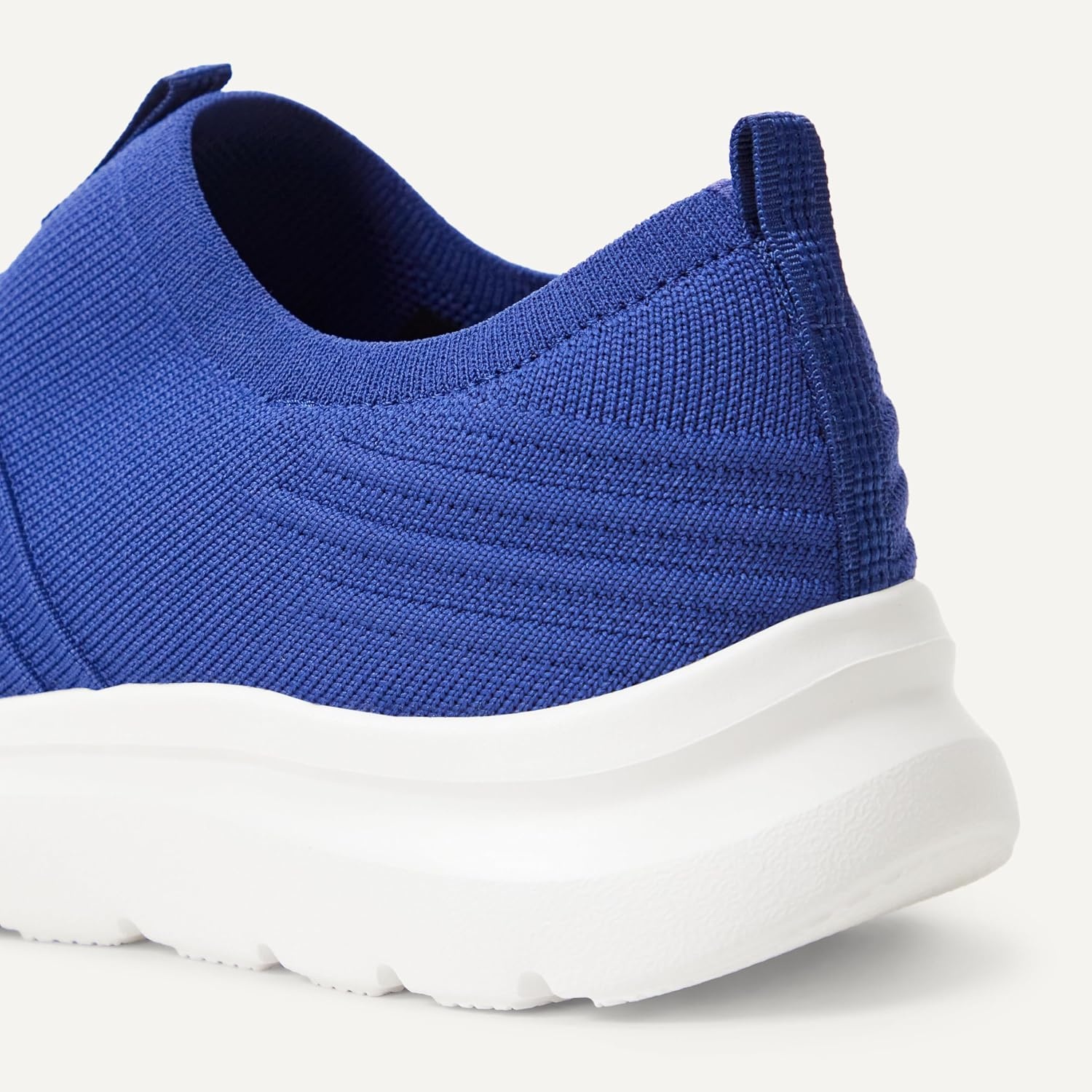 image:imageAmazon Essentials Unisex Kids Knit Light Weight Slip On SneakerNavy