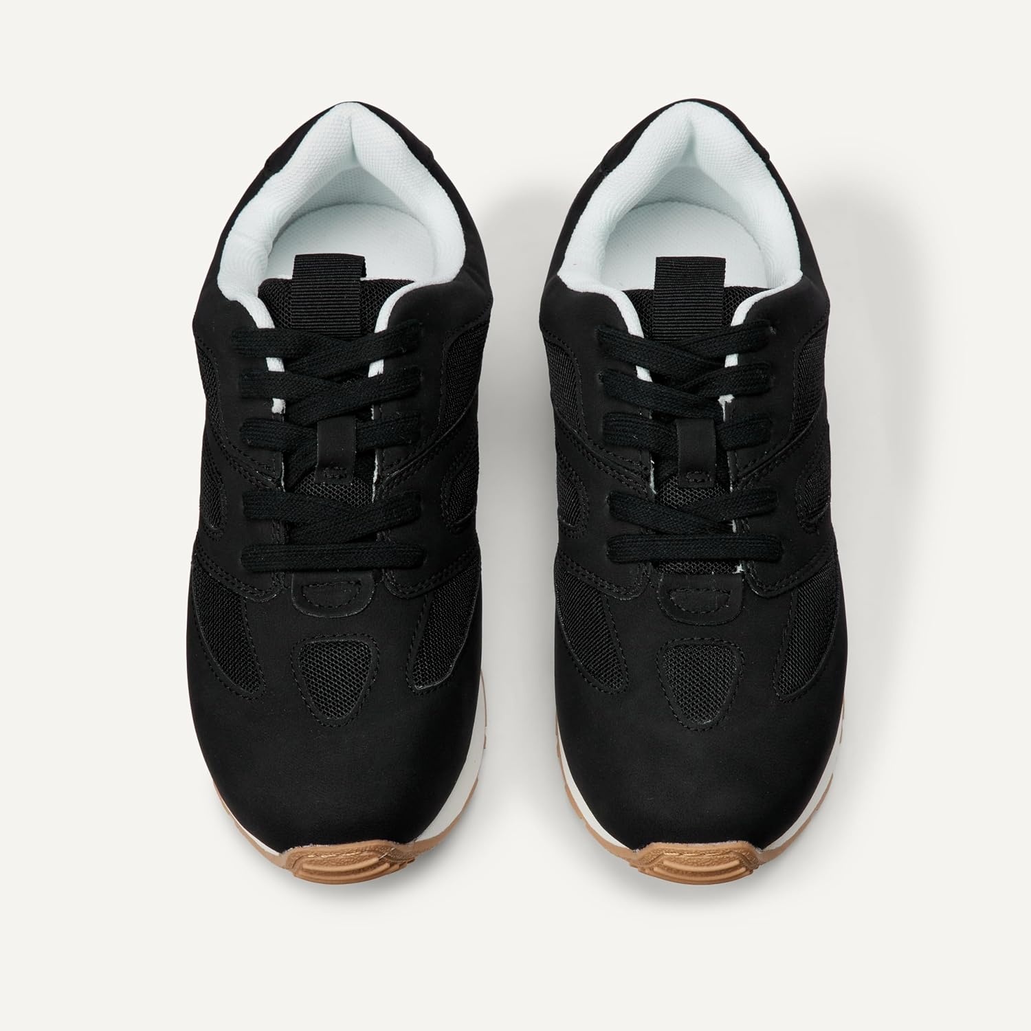 image:imageAmazon Essentials Unisex Kids Lace Up Sneakers for Boys and GirlsBlack