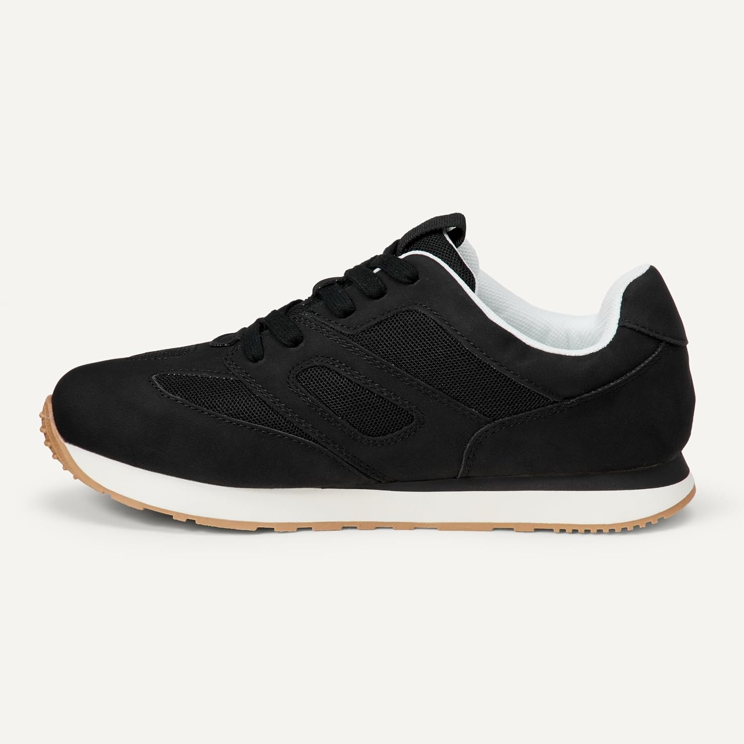 image:imageAmazon Essentials Unisex Kids Lace Up Sneakers for Boys and GirlsBlack