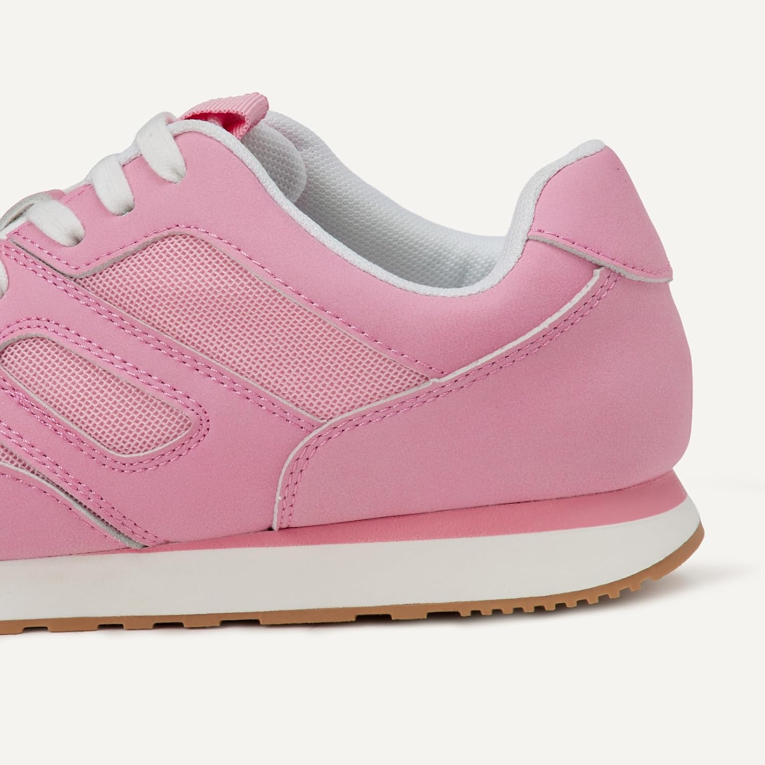 image:imageAmazon Essentials Unisex Kids Lace Up Sneakers for Boys and GirlsPink
