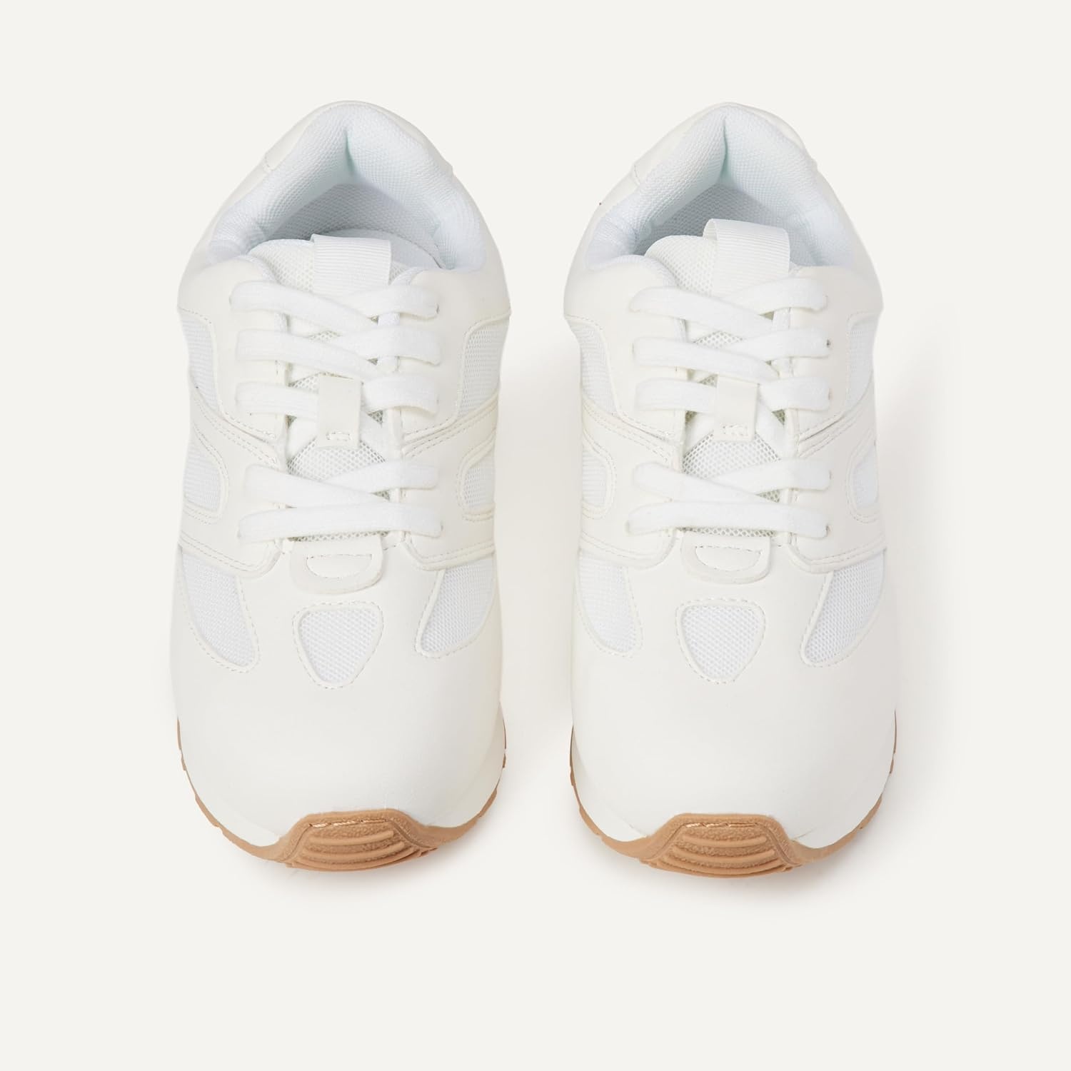 image:imageAmazon Essentials Unisex Kids Lace Up Sneakers for Boys and GirlsWhite
