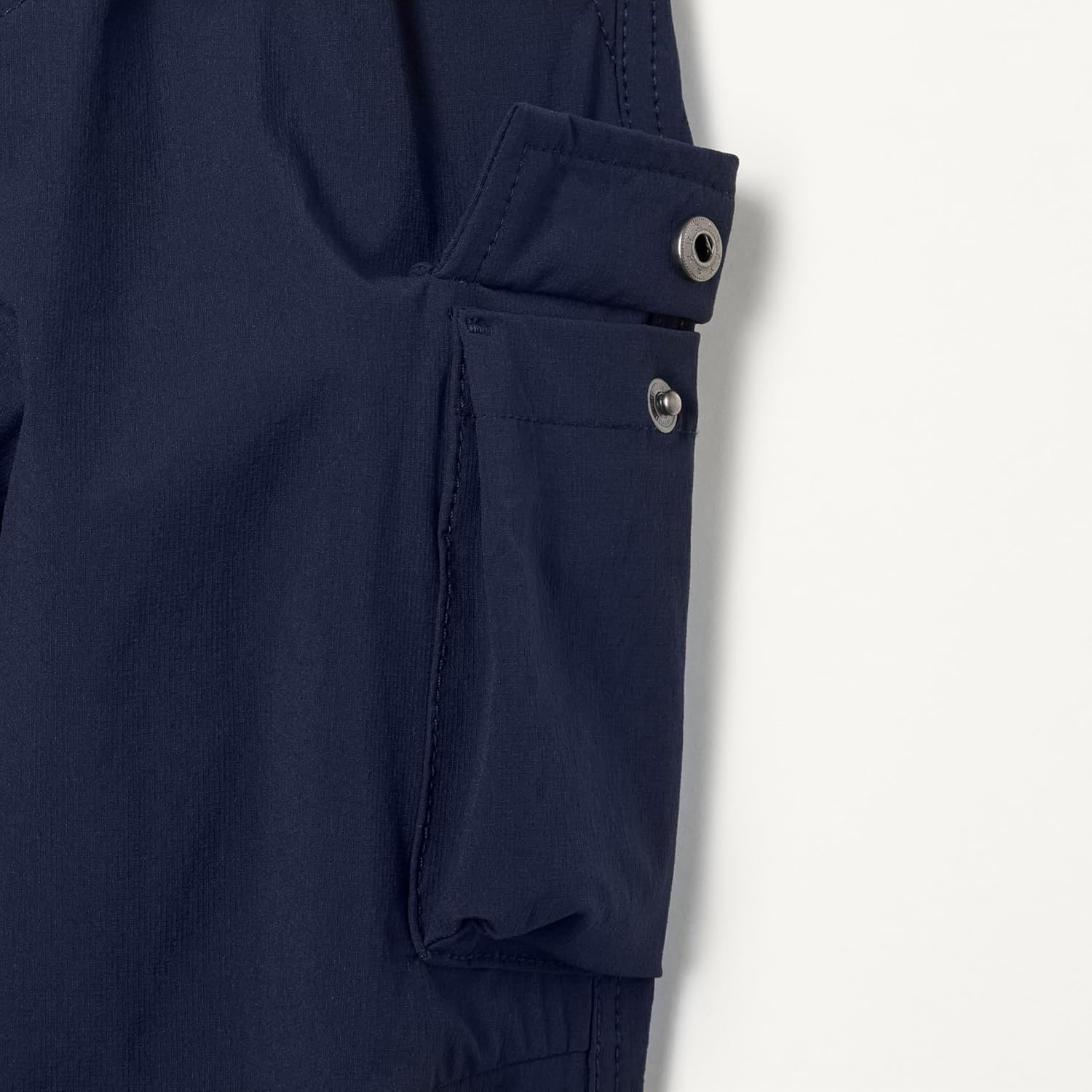 image:imageAmazon Essentials Unisex Kids and Toddlers Cargo Parachute Pants Joggers with Elastic Waist Drawstring Pull OnNavy