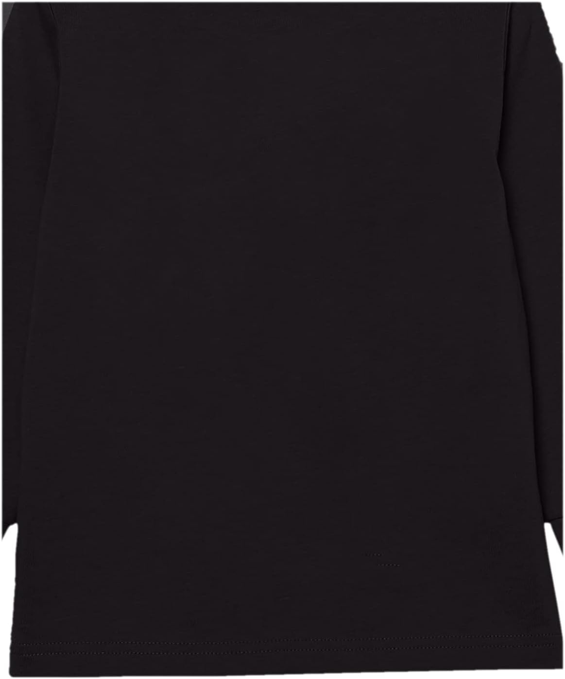 image:imageAmazon Essentials Unisex Kids and Toddlers LongSleeve Organic Cotton Rib Cuff TShirt Pack of 2BlackIvory