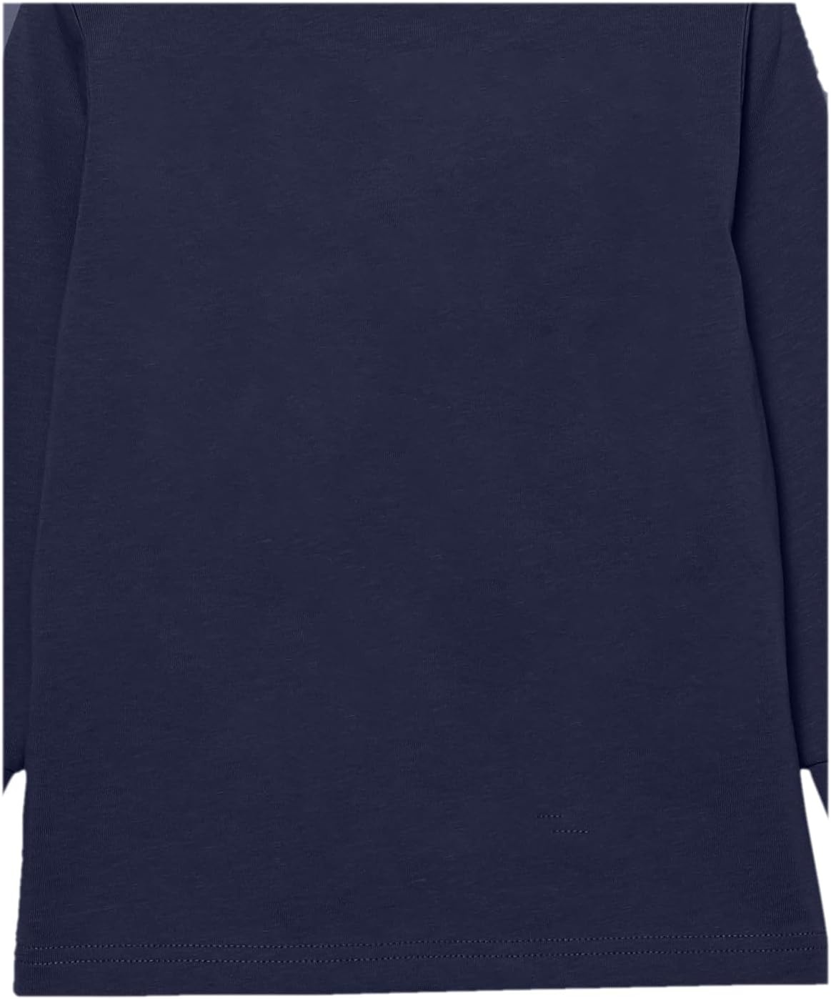 image:imageAmazon Essentials Unisex Kids and Toddlers LongSleeve Organic Cotton Rib Cuff TShirt Pack of 2Dark NavyGrey Heather
