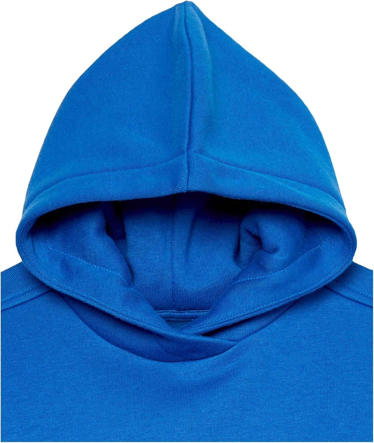image:imageAmazon Essentials Unisex Kids and Toddlers Modern Sweatsuit Set 2 Piece Hooded Outfit Pack of 2Bright Blue