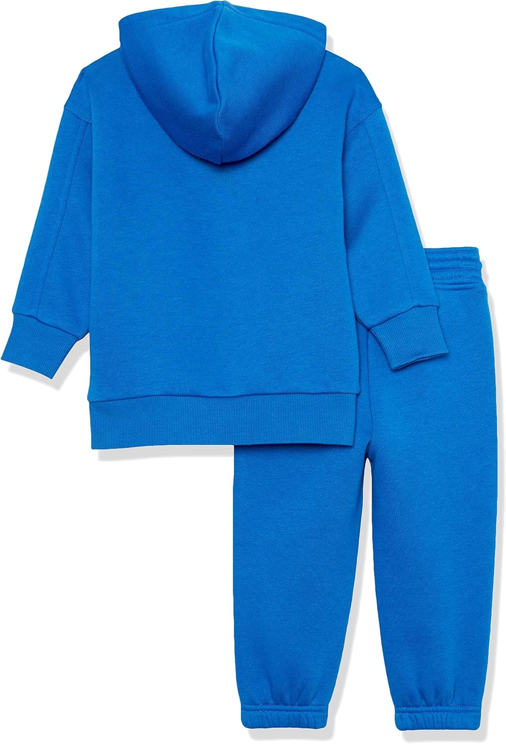 image:imageAmazon Essentials Unisex Kids and Toddlers Modern Sweatsuit Set 2 Piece Hooded Outfit Pack of 2Bright Blue