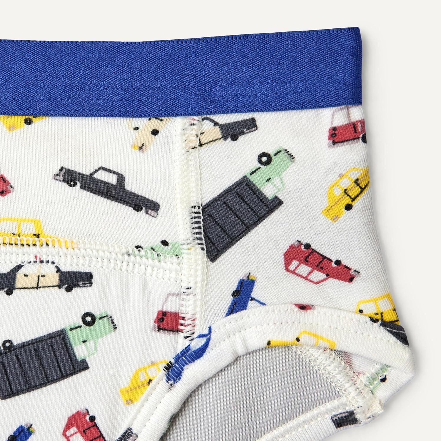 image:imageAmazon Essentials Unisex Toddlers Cotton Training Pants Pack of 4Cars Trucks
