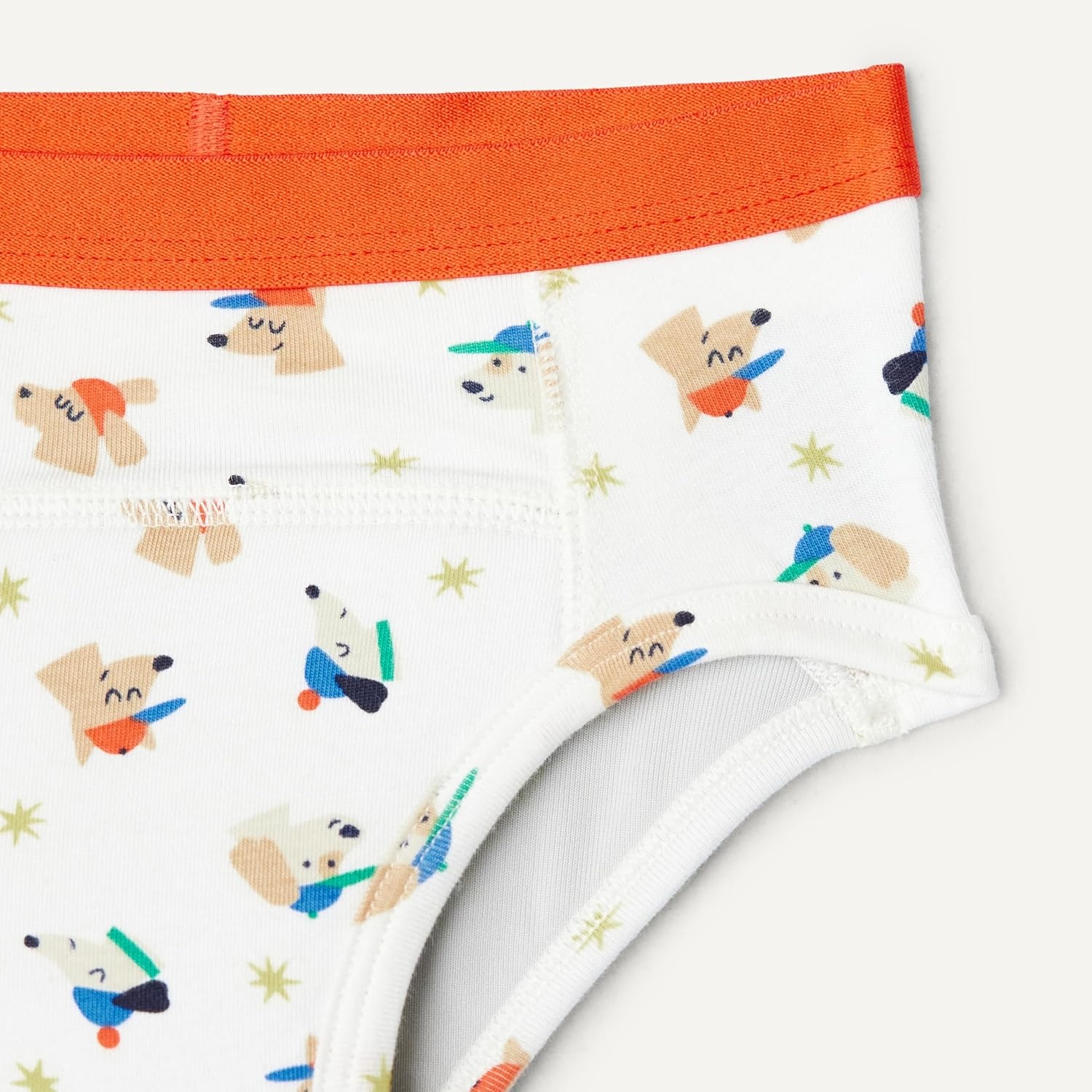 image:imageAmazon Essentials Unisex Toddlers Cotton Training Pants Pack of 4Dogs Stars