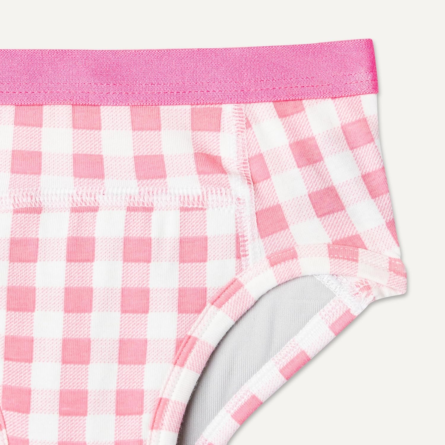 image:imageAmazon Essentials Unisex Toddlers Cotton Training Pants Pack of 4Gingham Flowers