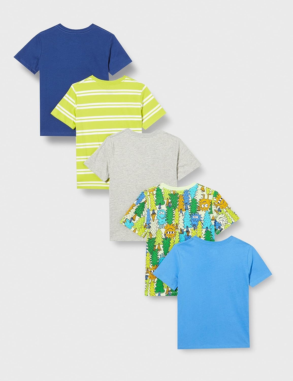 image:imageAmazon Essentials Unisex Toddlers ShortSleeve VNeck TShirt Tops