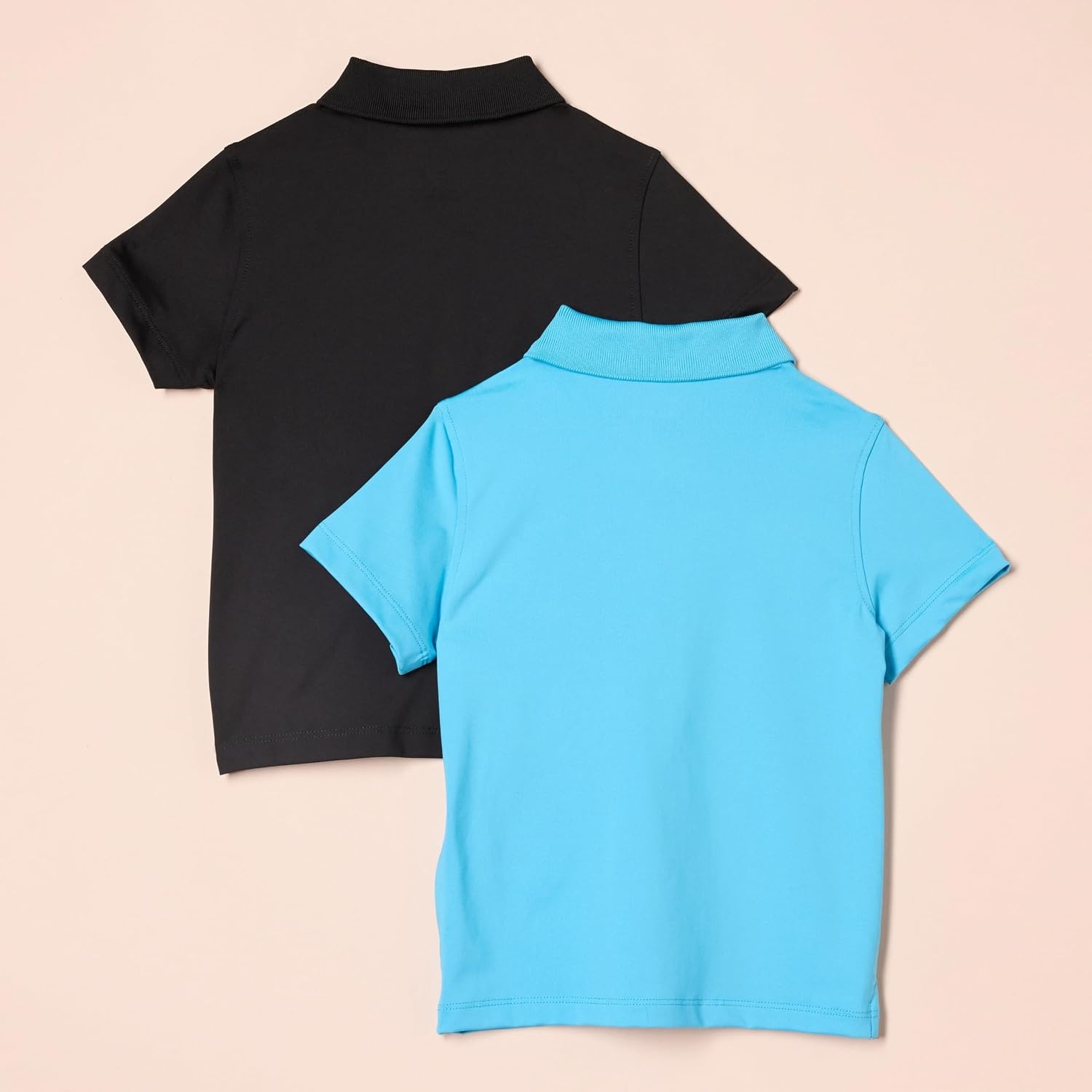 image:imageAmazon Essentials boys ShortSleeve Active Performance Polo ShirtsAqua BlueBlack