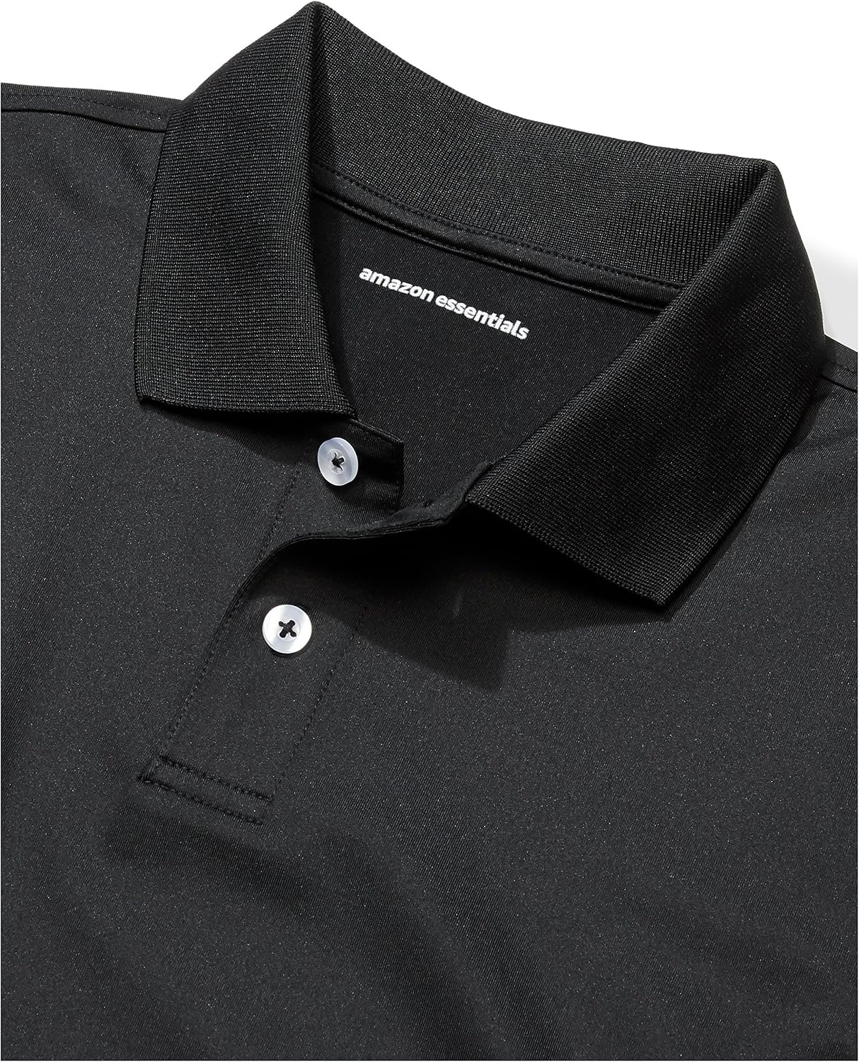 image:imageAmazon Essentials boys ShortSleeve Active Performance Polo ShirtsBlackRed