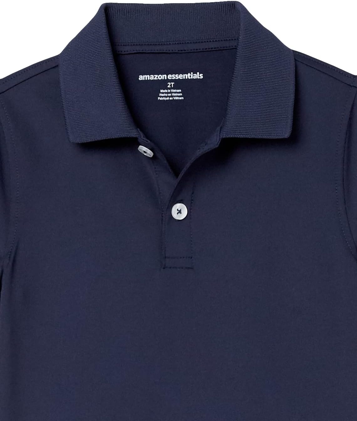 image:imageAmazon Essentials boys ShortSleeve Active Performance Polo ShirtsNavy