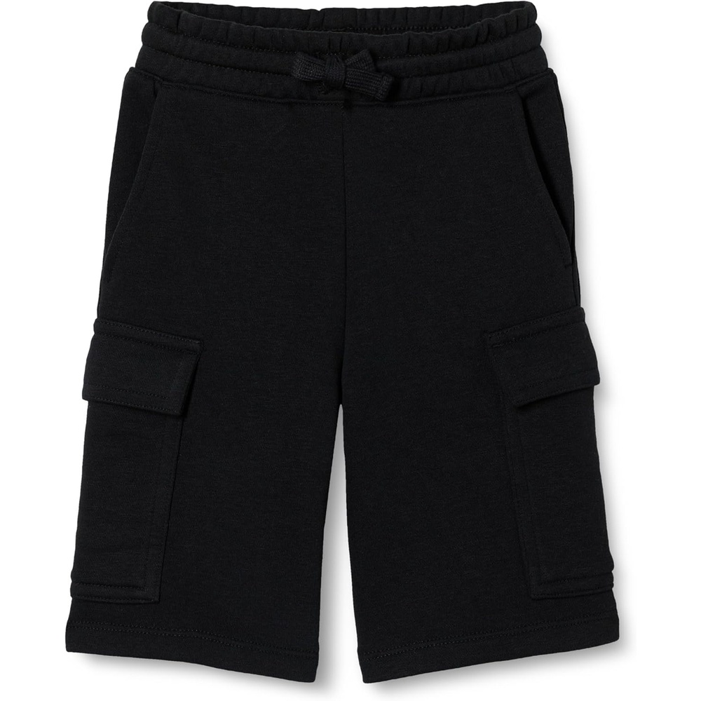 image:imageAmazon Essentials Boys French Terry Cargo Sweat Shorts LoungeBlack