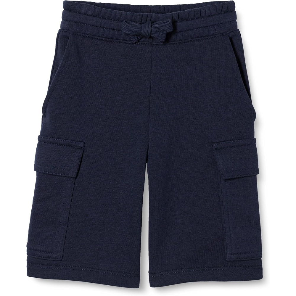 image:imageAmazon Essentials Boys French Terry Cargo Sweat Shorts LoungeNavy