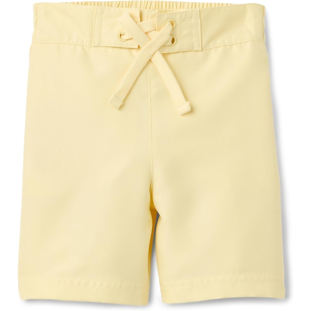 image:imageAmazon Essentials Boys Quick Dry Swimming Board Shorts Swim TrunksLight Yellow