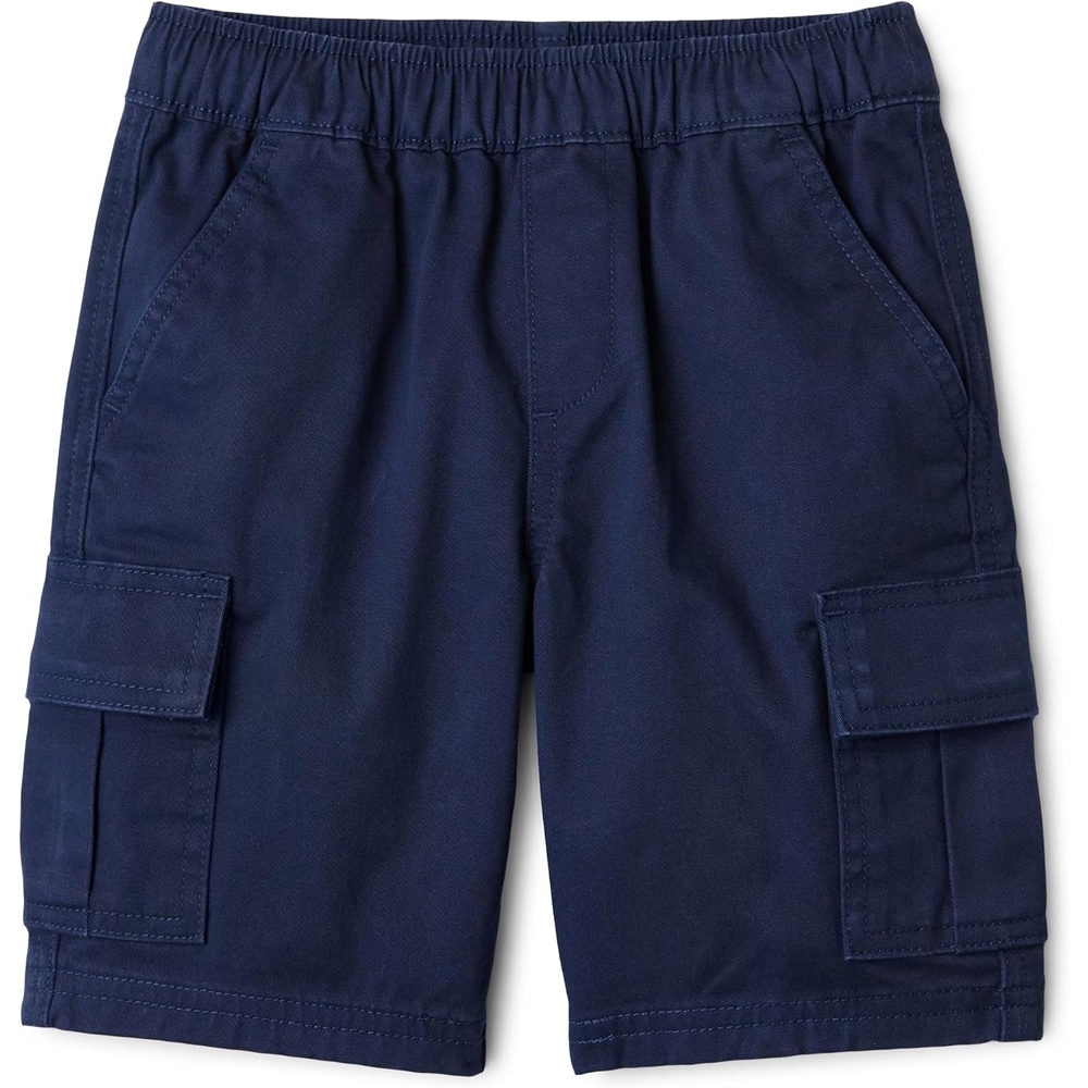 image:imageAmazon Essentials Boys Stretch Pull On Cargo ShortsNavy