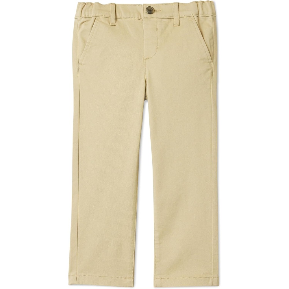 image:imageAmazon Essentials Boys Stretch Skinny Fit Chino PantsKhaki Tan