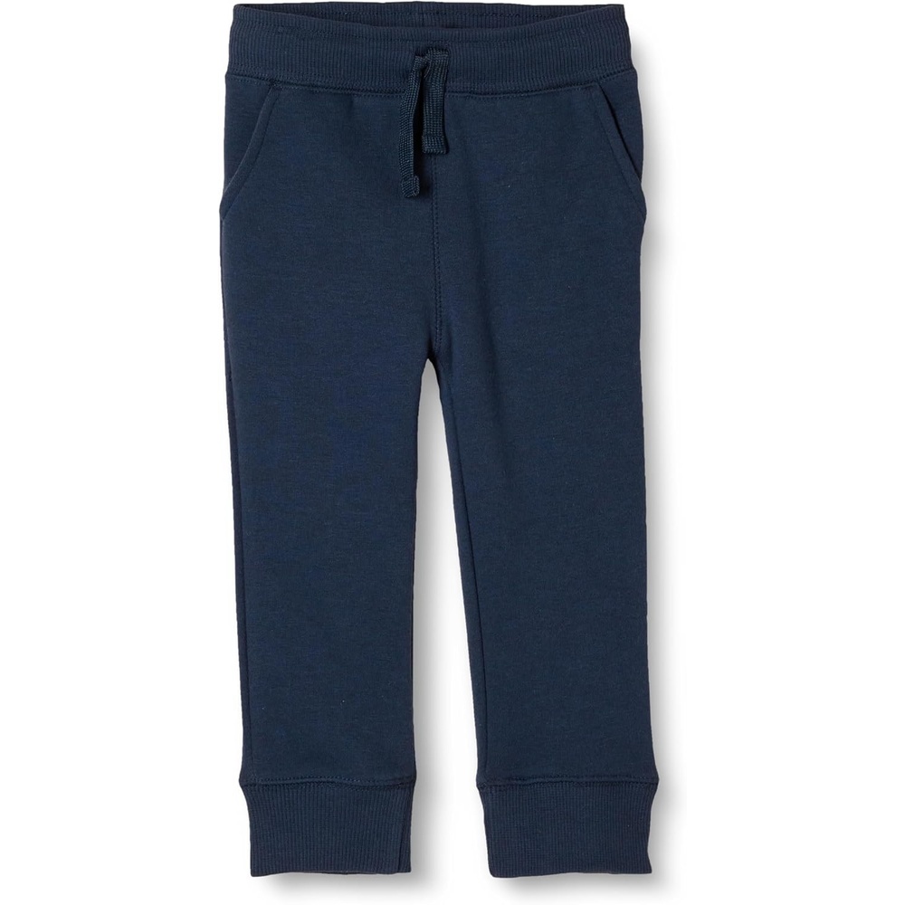 image:imageAmazon Essentials Boys and Toddlers Fleece Jogger Sweatpants with Elastic Waist and Drawstring MultipacksNavy