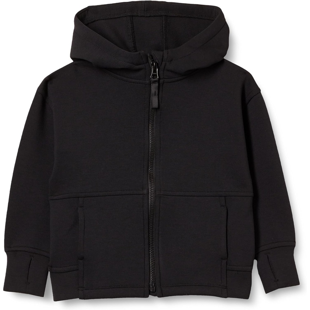 image:imageAmazon Essentials Boys and Toddlers FullZip Hoodie Relaxedfit Active SweatshirtBlack