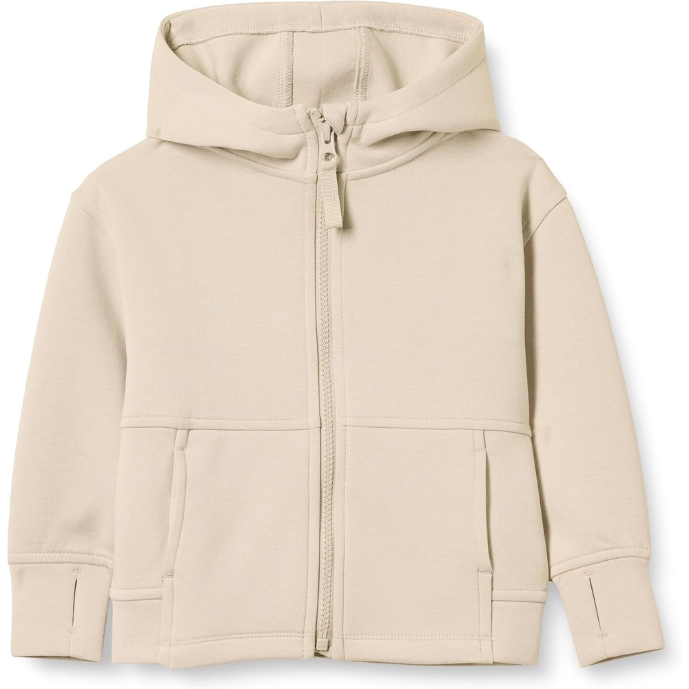 image:imageAmazon Essentials Boys and Toddlers FullZip Hoodie Relaxedfit Active SweatshirtStone
