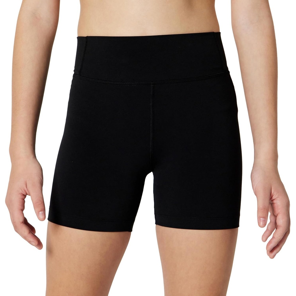 image:imageAmazon Essentials Girls Athletic FormFlex Buttery Soft Dance Cartwheel Bike ShortsBlack