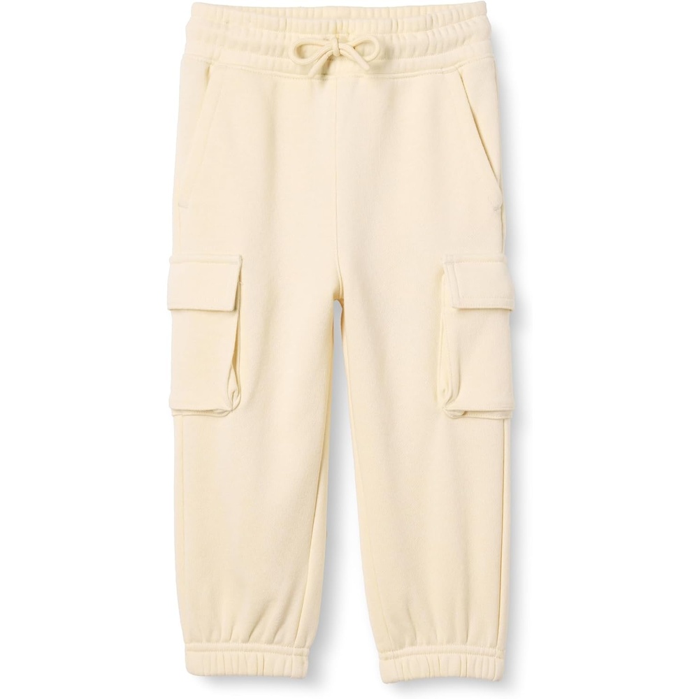 image:imageAmazon Essentials Unisex Kids and Toddlers Cargo JoggerBeige